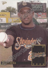 2006 Tucson Sidewinders Tony Pena Jr