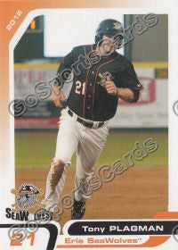 2012 Erie Seawolves Tony Plagman
