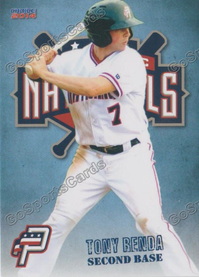 2014 Potomac Nationals Tony Renda