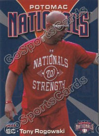 2011 Potomac Nationals Tony Rogowski