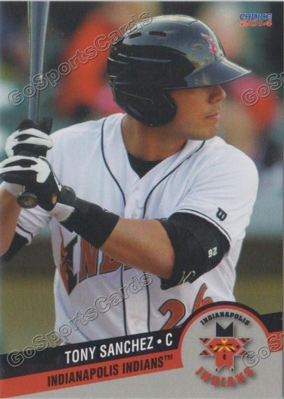 2014 Indianapolis Indians Tony Sanchez
