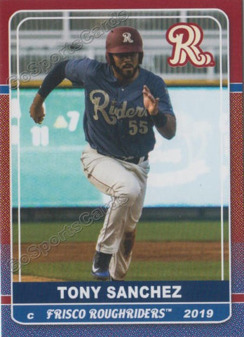 2019 Frisco RoughRiders Tony Sanchez