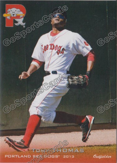 2013 Portland Sea Dogs Tony Thomas