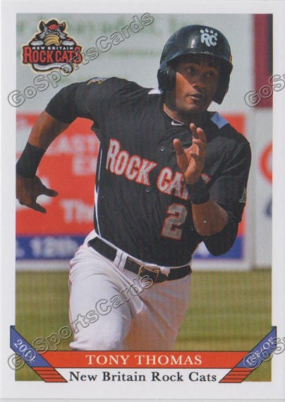 2014 New Britain Rock Cats Tony Thomas