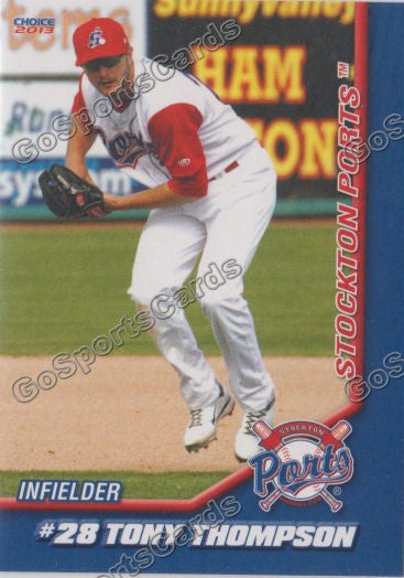 2013 Stockton Ports Tony Thompson