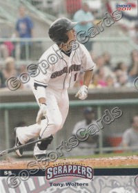 2011 Mahoning Valley Scrappers Tony Wolters
