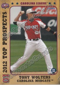 2012 Carolina League Top Prospects Tony Wolters