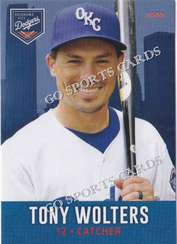2022 Oklahoma City Dodgers Tony Wolters