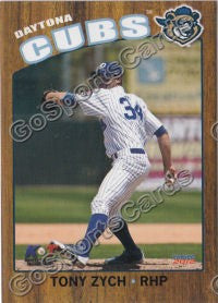 2012 Daytona Cubs Tony Zych