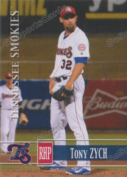 2014 Tennessee Smokies Tony Zych