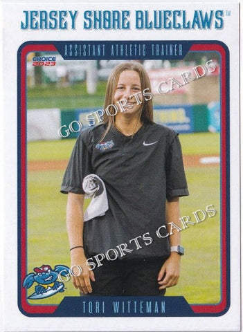 2023 Jersey Shore BlueClaws Tori Witteman