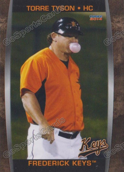 2014 Frederick Keys Torre Tyson