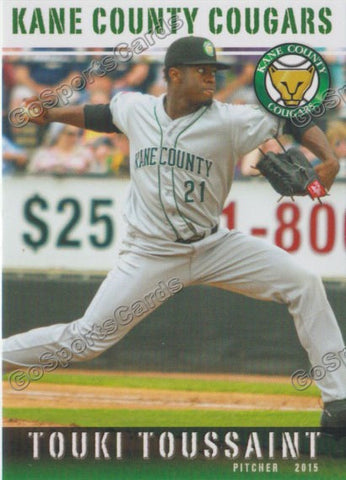 2015 Kane County Cougars Touki Toussaint