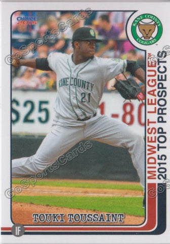 2015 MidWest League Top Prospect Touki Toussaint