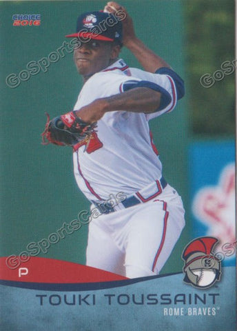 2016 Rome Braves Touki Toussaint
