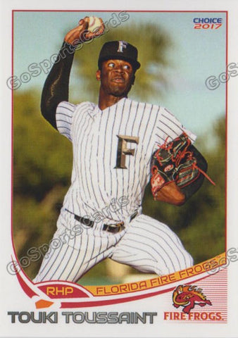 2017 Florida Fire Frogs Touki Toussaint