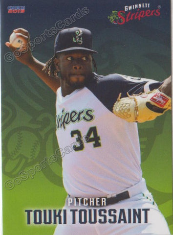 2019 Gwinnett Stripers Touki Toussaint