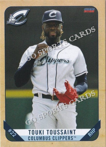 2023 Columbus Clippers Touki Toussaint