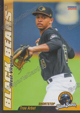 2016 West Virginia Black Bears Trae Arbet
