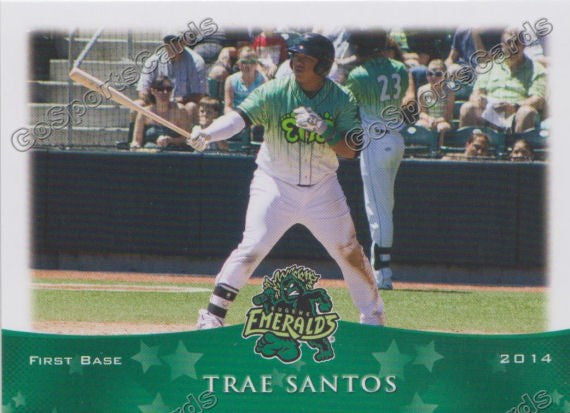 2014 Eugene Emeralds Trae Santos