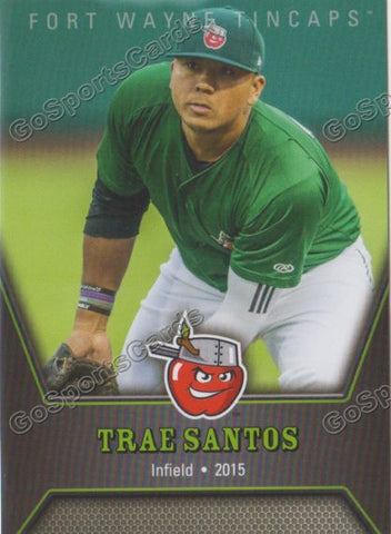 2015 Fort Wayne Tincaps Trae Santos