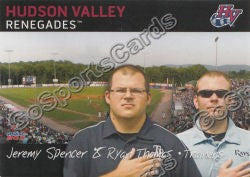 2011 Hudson Valley Renegades Jeremy Spencer Ryan Thomas