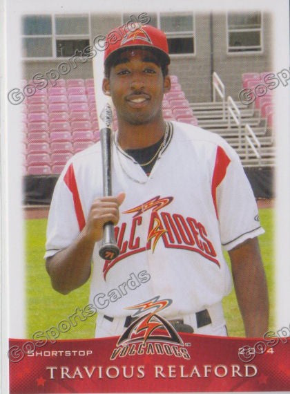 2014 Salem Keizer Volcanoes Travious Relaford