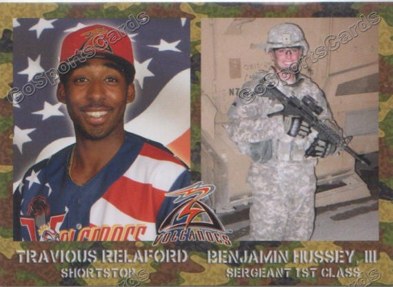 2014 Salem Keizer Volcanoes Military SGA Travious Relaford