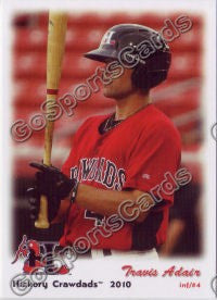 2010 Hickory Crawdads Travis Adair