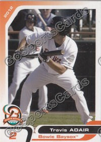 2012 Bowie Baysox Travis Adair