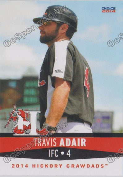 2014 Hickory Crawdads Travis Adair