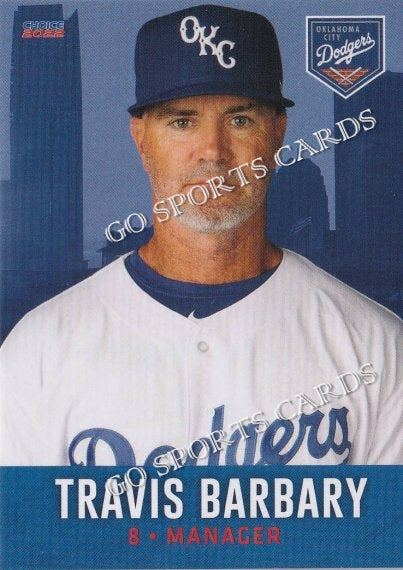 2022 Oklahoma City Dodgers Travis Barbary