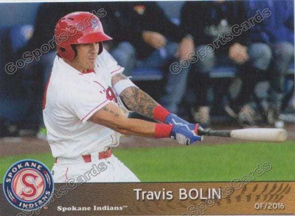 2016 Spokane Indians Travis Bolin