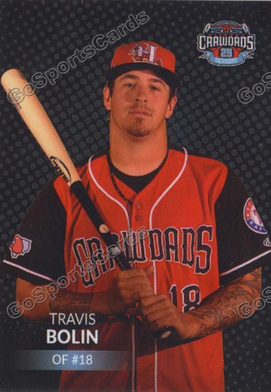 2017 Hickory Crawdads Travis Bolin