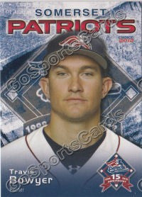 2012 Somerset Patriots Travis Bowyer