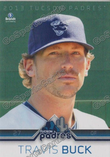 2013 Tucson Padres Travis Buck