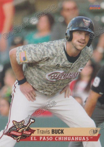 2014 El Paso Chihuahuas Travis Buck