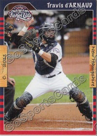 2011 New Hampshire Fisher Cats Travis D'Arnaud