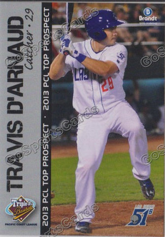 2013 Pacific Coast League Top Prospect PCL Travis D'Arnaud