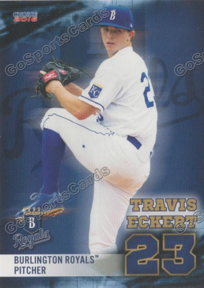 2016 Burlington Royals Travis Eckert