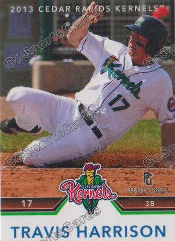 2013 Cedar Rapids Kernels Travis Harrison