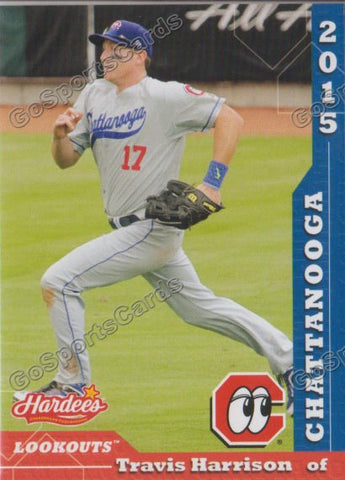 2015 Chattanooga Lookouts Travis Harrison