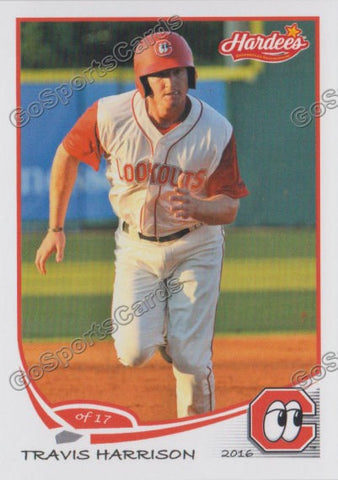 2016 Chattanooga Lookouts Travis Harrison