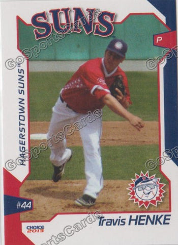2013 Hagerstown Suns Travis Henke