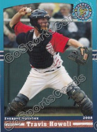 2008 Everett AquaSox Travis Howell