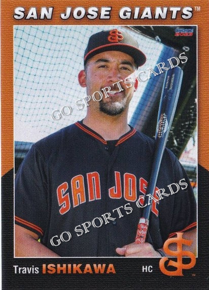 2023 San Jose Giants Travis Ishikawa