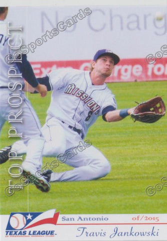 2015 Texas League Top Prospect Travis Jankowski