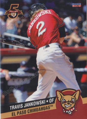 2018 El Paso Chihuahuas Travis Jankowski
