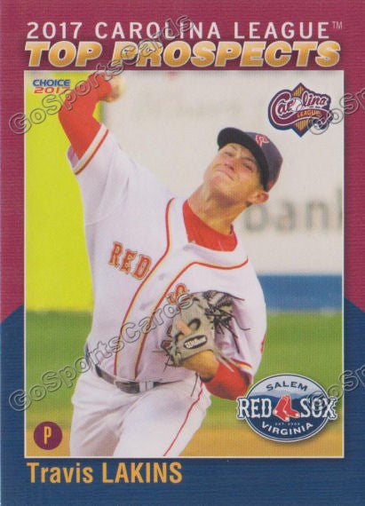 2017 Carolina League Top Prospect Travis Lakins
