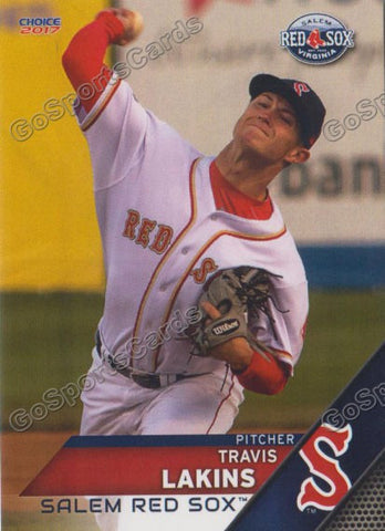 2017 Salem Red Sox Travis Lakins
